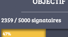 Plus de 3 000 signatures. Contre la résignation, poursuivons.